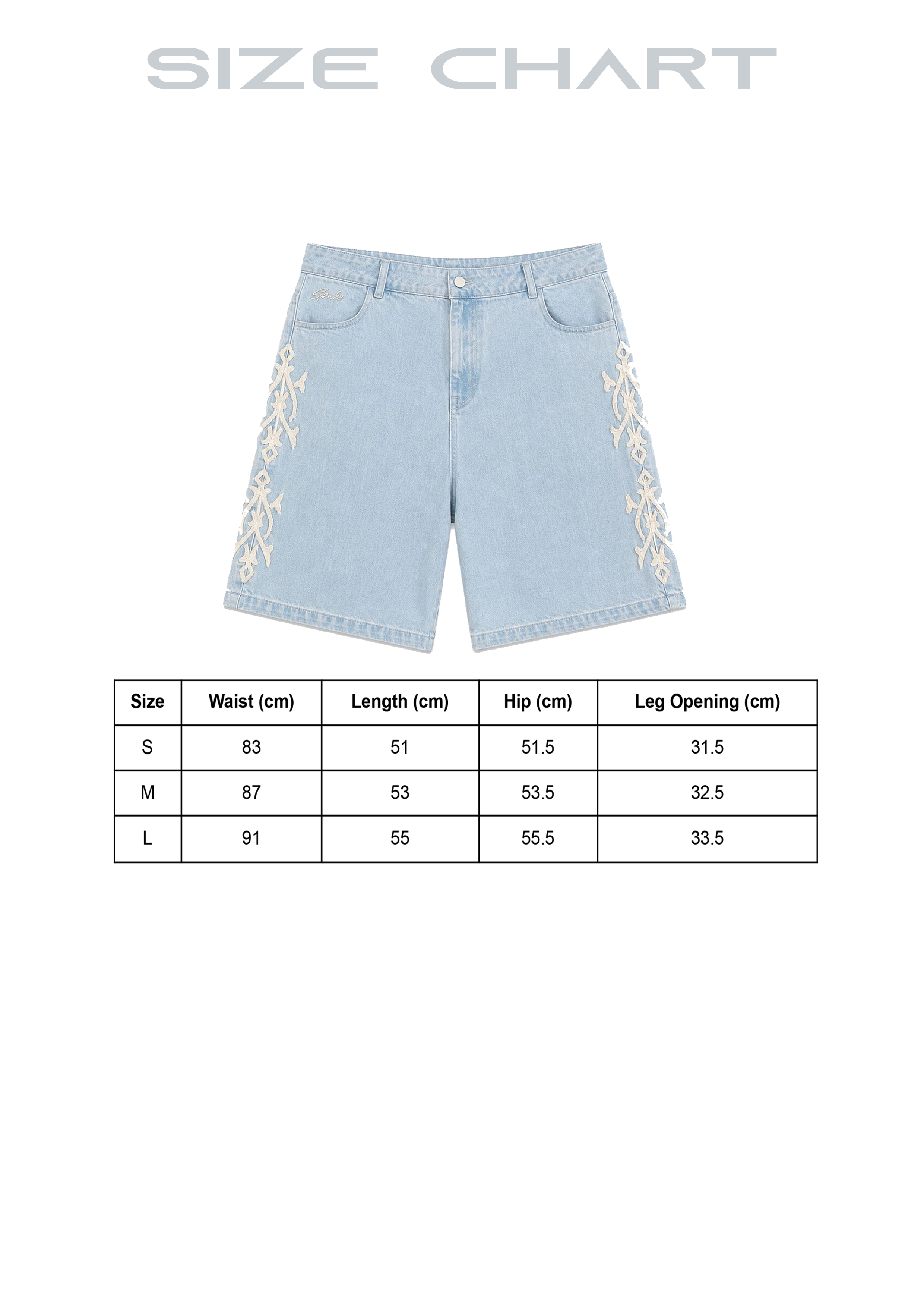 SPAKE ASTER DENIM SHORT